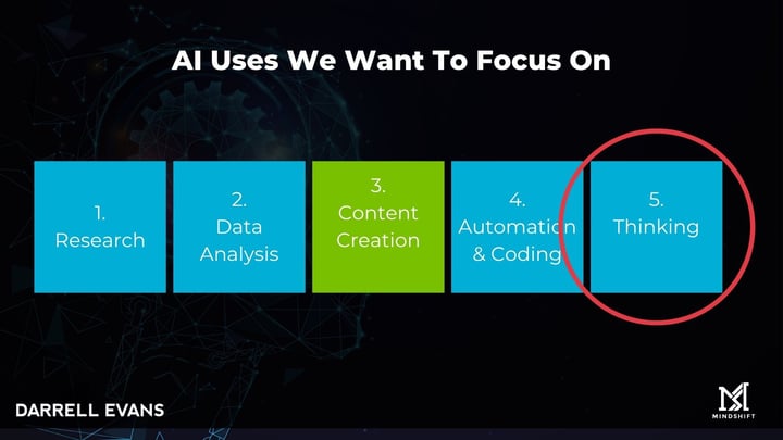 ai uses we focus on